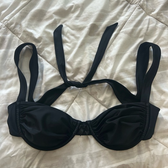 Black Bikini - Strawberry Milk Mob Rosalia top AND bottom - Picture 2 of 8